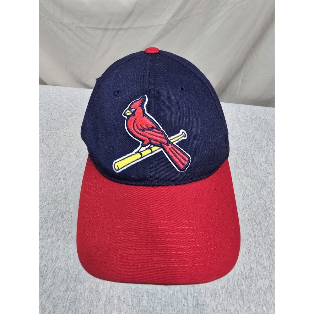 St. Louis Cardinals Hat Strapback Cap Mens Blue Red MLB Baseball Outdoor Cap
